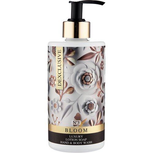 DexClusive Мыло жидкое Bloom Luxury Lotion Soap Hand & Body Wash №3, 400 мл