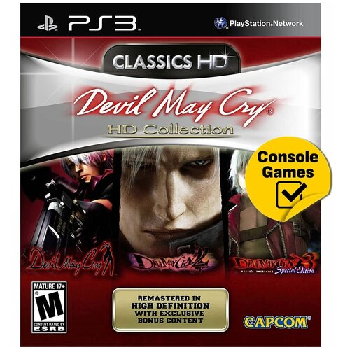 Devil May Cry HD Collection [PS3, английская версия] коврик для мыши с принтом игра devil may cry hd collection 11103