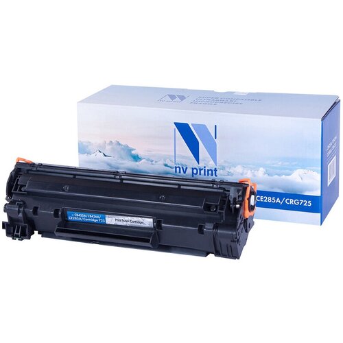 Тонер-картридж NVP NV-CB435A/436A/285/725 для принтеров HP, Canon картридж nv print cb435a cb436a ce285a 725 для hp и canon 2000 стр черный