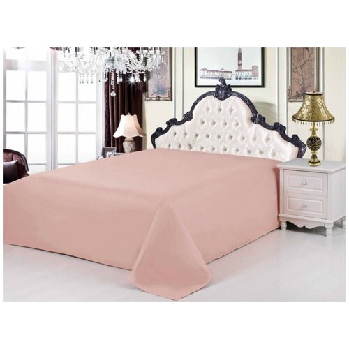 фото Простынь без резинки valtery prc-22 / 240 х 260 см / сатин