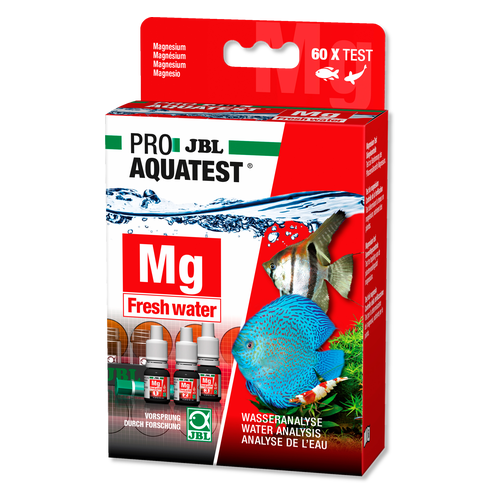 JBL ProAquaTest Mg Freshwater тесты для аквариумной воды, 165 г, набор