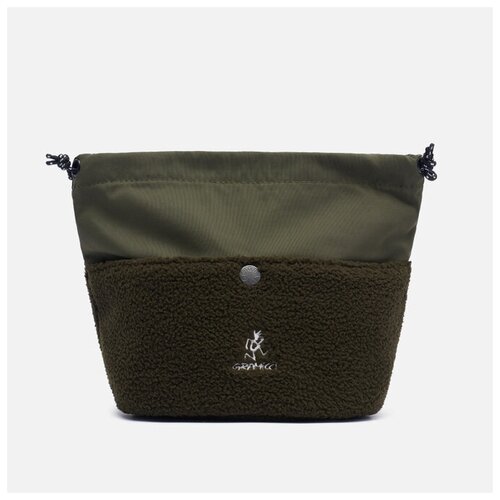 Сумка Gramicci Boa Fleece Chalk Pouch оливковый, Размер ONE SIZE