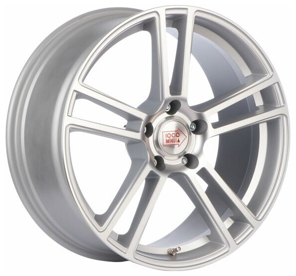 Диски 1000 Miglia MM1002 8,0x18 5x112 D66.6 ET45 цвет Matt Silver Polished