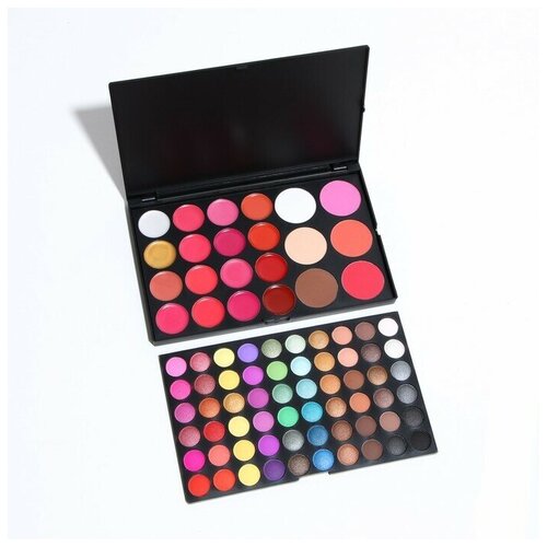 Набор декоративной косметикитени для век румяна блеск для губ корректоры 1557₽