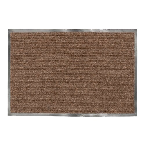 фото Придверный коврик лайма ворсовый влаго-грязезащитный, размер: 1.5х1.2 м, коричневый
