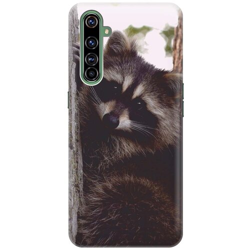 фото Cиликоновый чехол на realme x50 pro / рилми х50 про с принтом "енотик" gosso