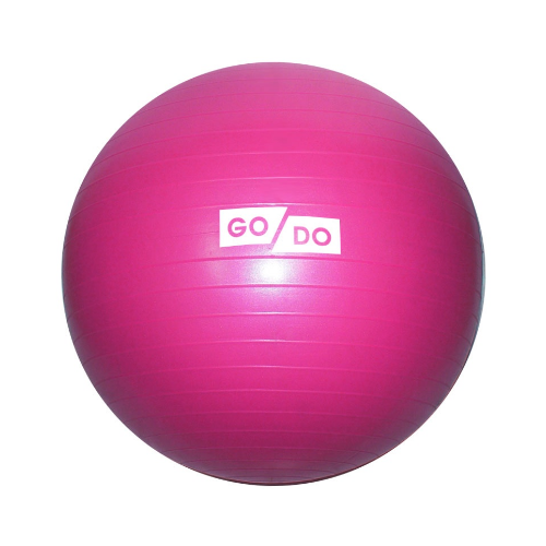 фото Мяч для фитнеса 'anti-burst gym ball' матовый. диаметр 75 см: fb-75 1050г (малиновый) sprinter
