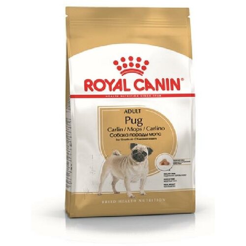 Royal Canin RC Для собак-взрослого Мопса: с 10мес. (Pug 25) 39850050R0 0,5 кг 11811 (3 шт)