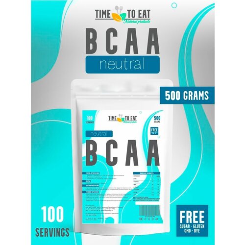 Time-to-eat Порошок BCAA 2-1-1 500г time to eat порошок bcaa 2 1 1 200г со вкусом малина