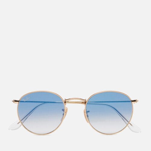 Солнцезащитные очки Ray-Ban Round Flat Lenses золотой, Размер 50mm