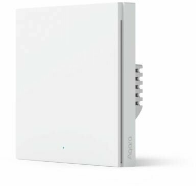 Умный выключатель (одноклавишный, скрытой установки) Aqara Smart wall switch H1 (WS-EUK01)