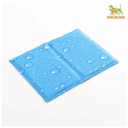Коврик охлаждающий губка гель 40 х 30 см капли 1 шт 1784₽