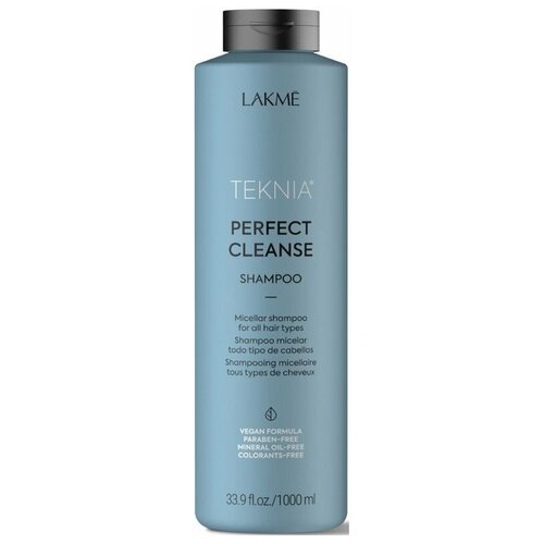 Lakme шампунь Teknia Perfect Cleanse мицеллярный для глубокого очищения волос, 1000 мл