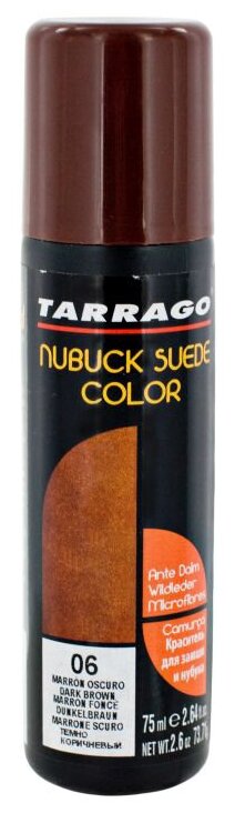 Tarrago Краситель Nubuck Suede Color 006 dark brown