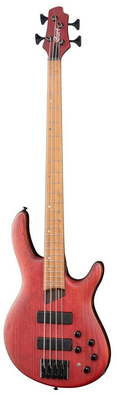 B4-Element-OPBR Artisan Series Бас-гитара, цвет красный, Cort