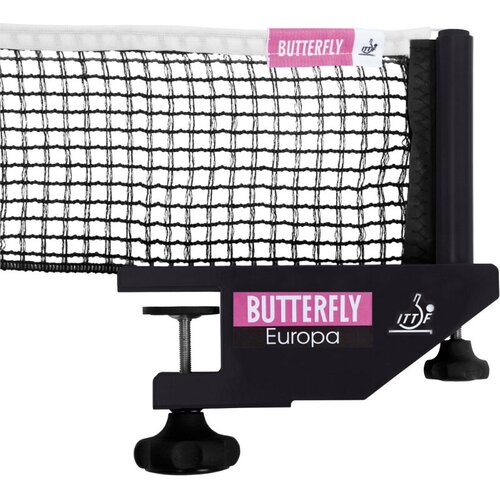 Сетка для настольного тенниса Butterfly Europa ITTF, Black