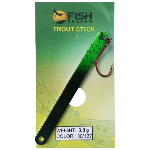 фото Блесна trout stick, 3.8гр, цвет-127, 1шт/уп fish season