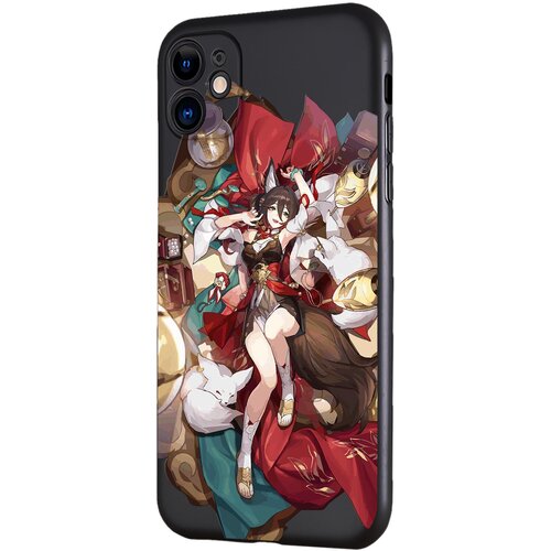 Силиконовый чехол Mcover для Apple iPhone 11, с защитой камеры, Honkai Impact, Тинъюнь силиконовый чехол с защитой камеры mcover для apple iphone 11 намасте