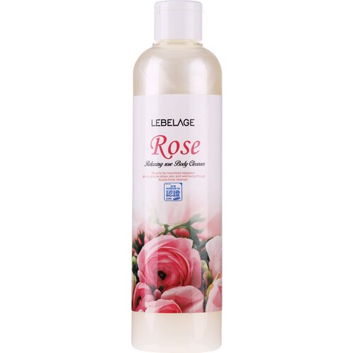 Гель для душа с экстрактом розы Lebelage Relaxing Rose Body Cleanser, 300 мл