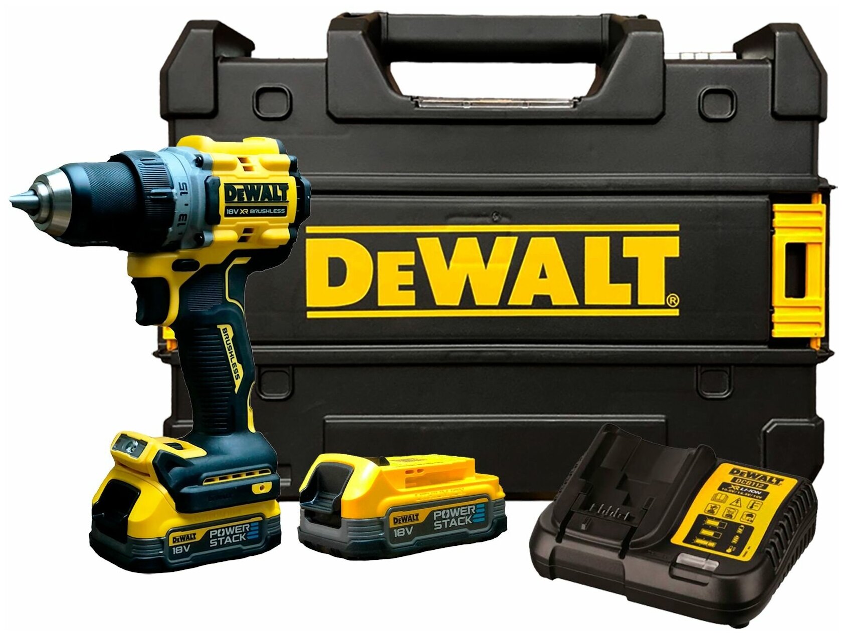 Аккумуляторная дрель-шуруповерт DeWalt DCD800E2T-QW - фото №20