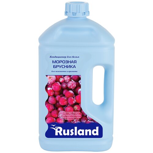 Rusland Кондиционер для белья Морозная брусника, 2.5 л, 2.5 кг