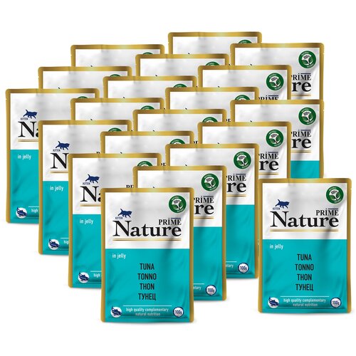 PRIME NATURE 100гр в желе Тунец для котят х 20шт.