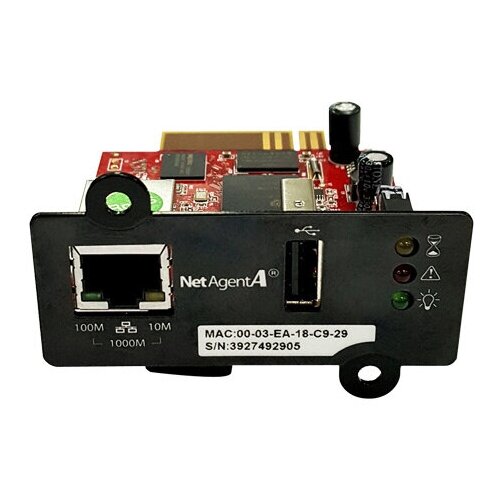 Модуль Powercom DA807 SNMP 1 port + USB (short)