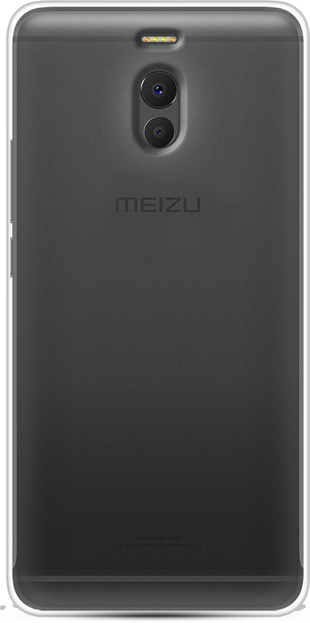 Силиконовый чехол на Meizu M6 Note / Мейзу М6 Ноте, прозрачный