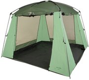 Палатка шатер туристическая быстросборная Green Glade Lacosta 300х300х210 см с москитными сетками и непромокаемым полом для дачи, пикника, кемпинга и отдыха на природе