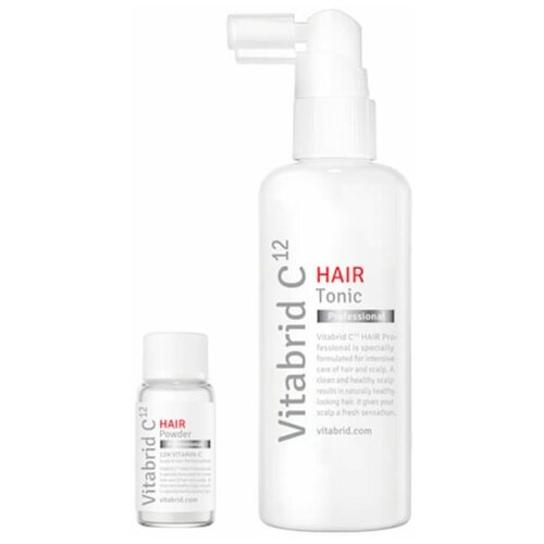 фото Vitabrid с¹² hair tonic set professional - набор по уходу за волосами (тоник+порошок)