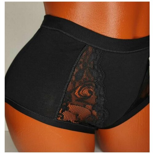фото Трусы , размер 48, черный нет бренда