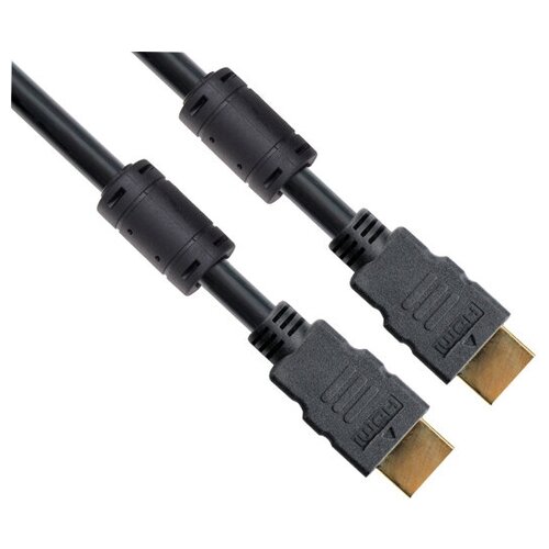 Кабель VCOM HDMI - HDMI (VHD6020), 1.8 м, черный кабель vcom hdmi hdmi cg525d 15 м черный