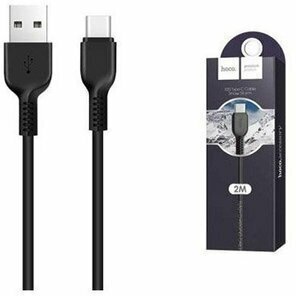 Кабель Hoco X20 Flash USB - USB Type-C, 1 м, 1 шт., черный - фотография № 16