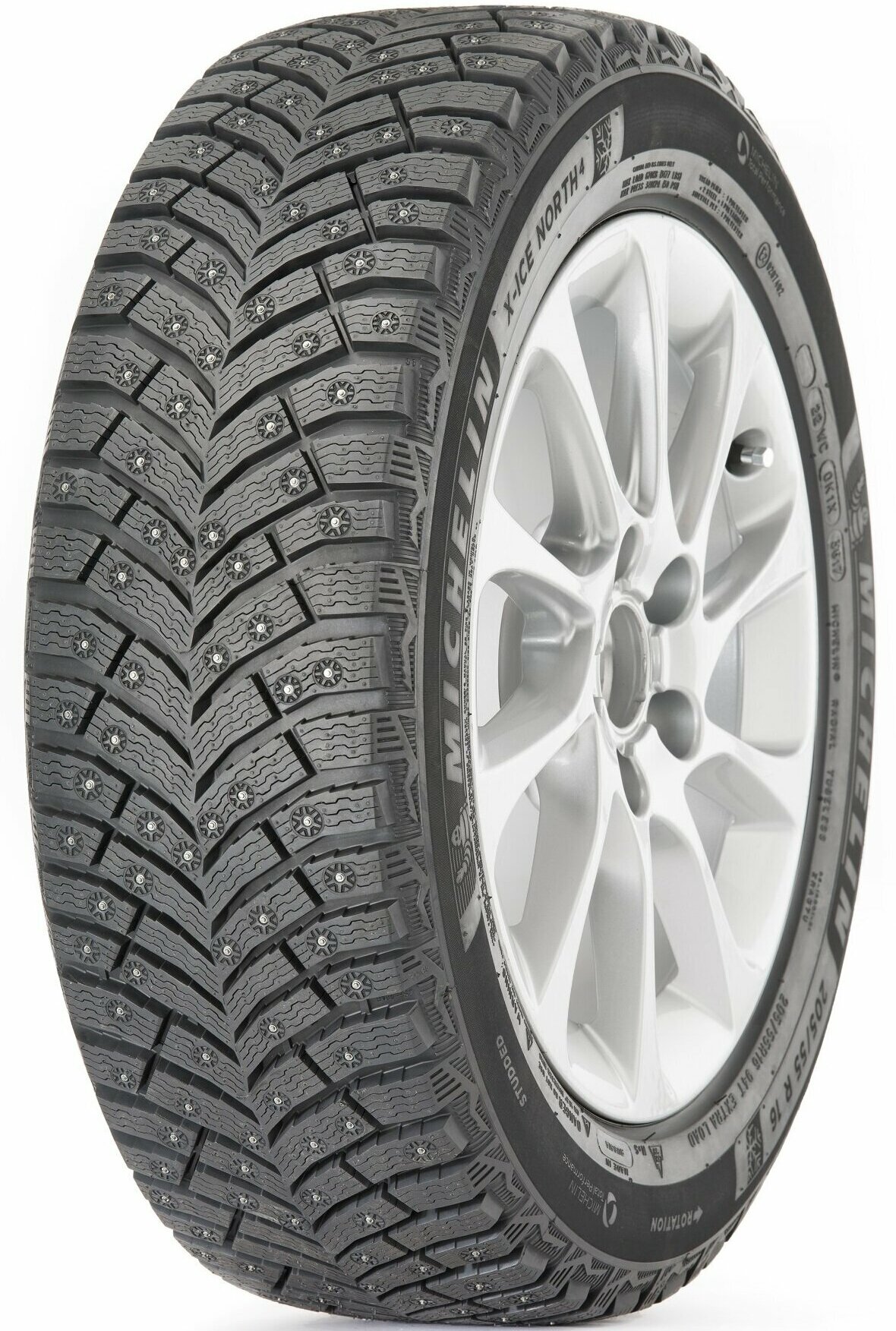 Michelin 225/60 R17 X-Ice North 4 SUV 103T Шипы