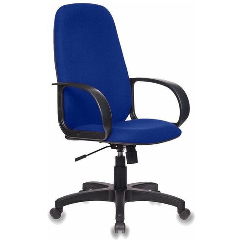фото Кресло для руководителя экспресс офис 1 kc-808, обивка: текстиль, цвет: синий