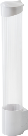 Держатель стаканов Vatten CD-V70SW на саморезах, белый, на 100 стаканов