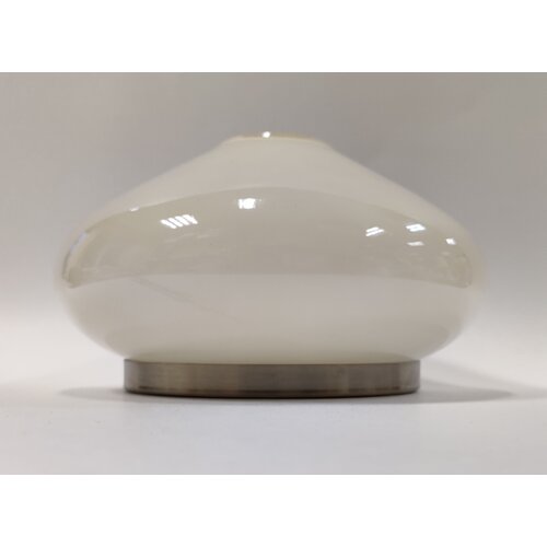 Плафон с ободом. D180 мм. Цвет кремовый.