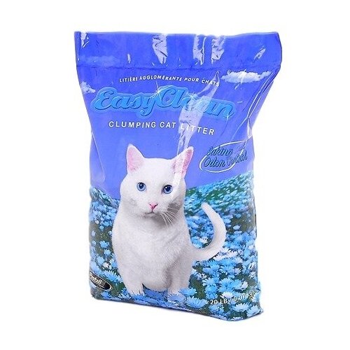 EASY CLEAN BAKING SODA наполнитель комкующийся для туалета кошек с содой (9,07 кг)