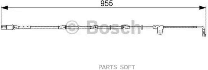 Датчик износа тормозных колодок передний Bosch 1987473028 для BMW X6 BMW X5