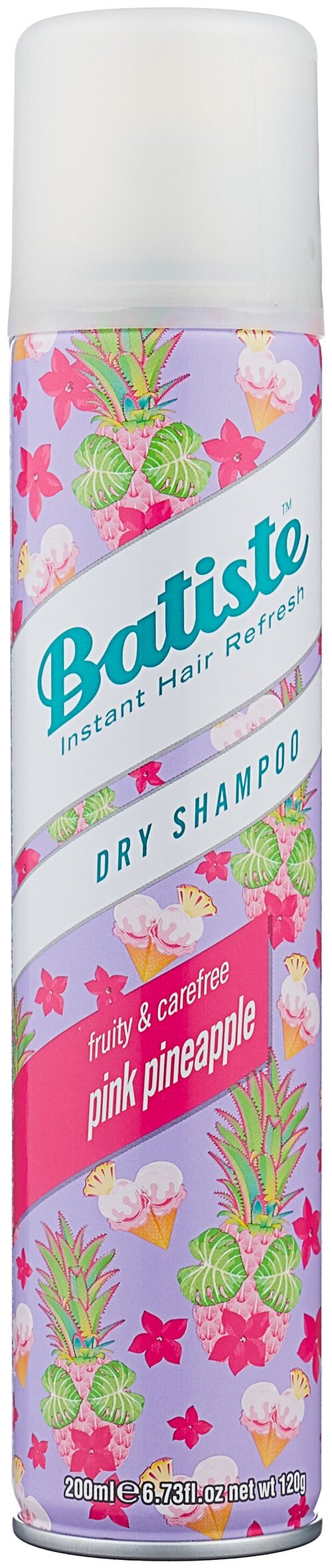 Batiste сухой шампунь Pink Pineapple, 200 г, 200 мл