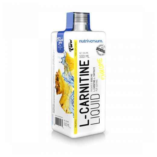 L-Carnitine Liquid, 500 мл, Pineapple / Ананас