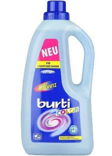 Burti COLOR LIQUID Жидкое средство для стирки, для Цветного белья, 1.45 л