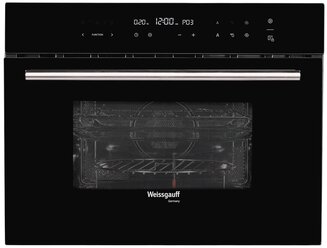 Электрический духовой шкаф Weissgauff OE 446 B, черный