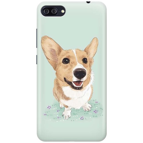 фото Cиликоновый чехол на asus zenfone 4 max (zc554kl) / асус зенфон 4 макс (зц554кл) с принтом "корги" gosso