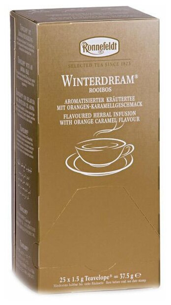 Чай Ronnefeldt Winterdream, травяной, на чашку 25 пакетов - фотография № 5