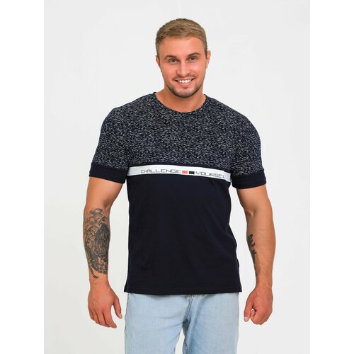 фото Футболка emotion day, размер 50, синий