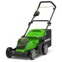 Газонокосилка аккумуляторная Greenworks G24X2LM41 2*24V с 2хАКБ 4Ач и ЗУ