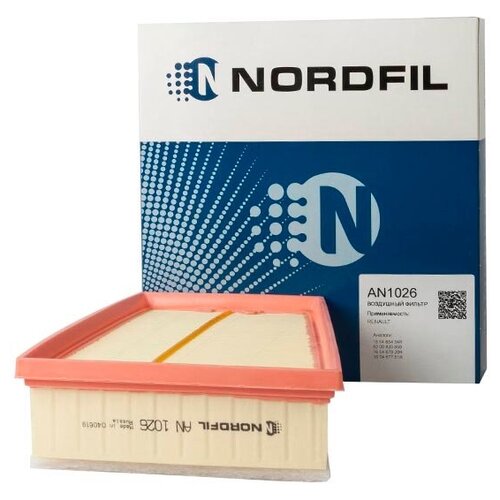 Фильтр воздушный NordFil AN1026/Аналог Renault 8200431051