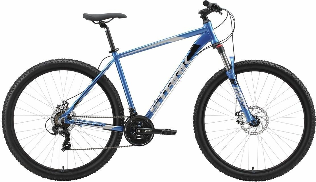 Велосипед Stark Hunter 29.2 D (2023) 20" синий/черный/серебристый