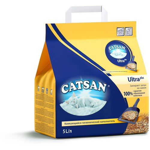 Catsan (Катсан) 5л ультра комкующийся наполнитель для кошек Арт.26248